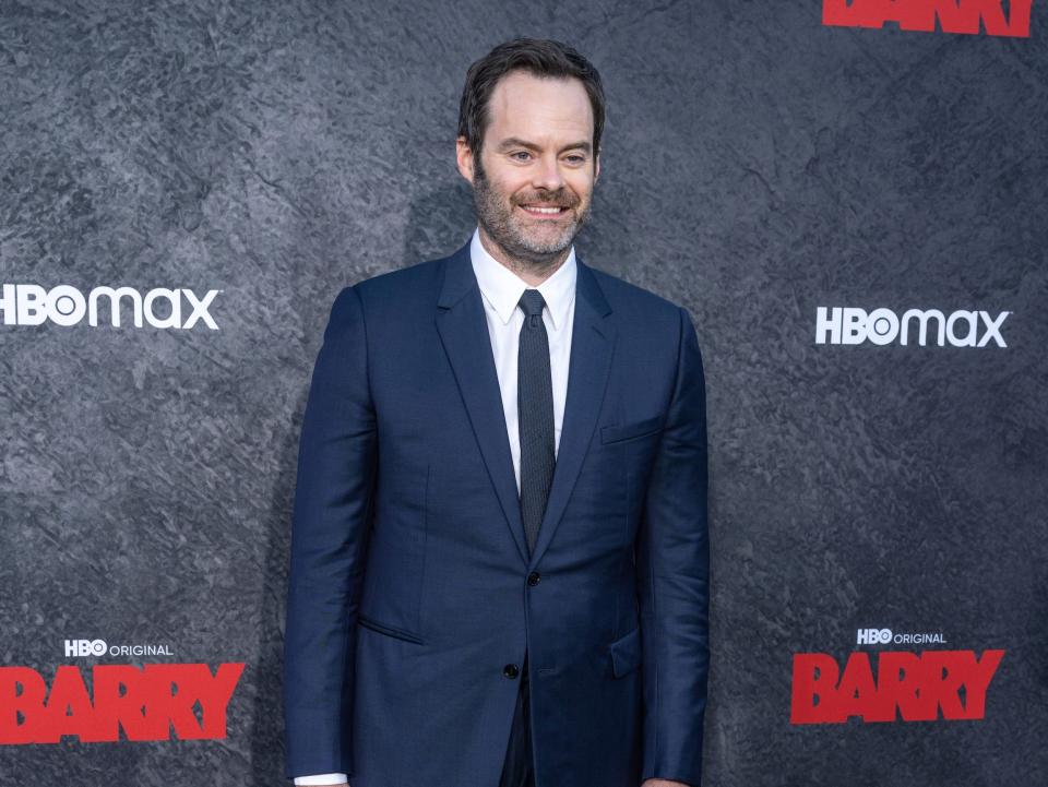 Bill Hader at the Los Angeles Season 4 Premiere of the HBO Original Series "BARRY" at Hollywood Forever on April 16, 2023 in Hollywood, California.