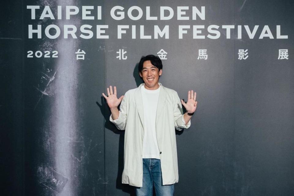 石川慶為《那個男人》訪台，今、明兩天將出席映後座談活動與台灣影迷互動。（金馬影展提供）