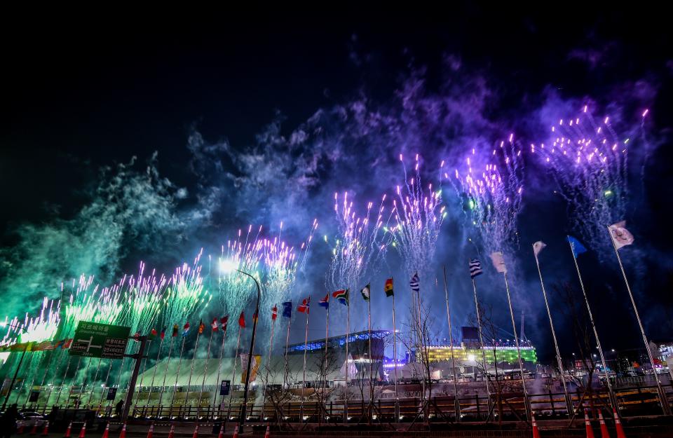 Die besten Bilder der Eröffnungsfeier aus Pyeongchang