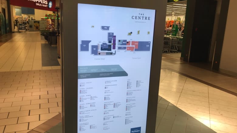 At Centre Mall in Saskatoon? You're on camera, whether you know it or not