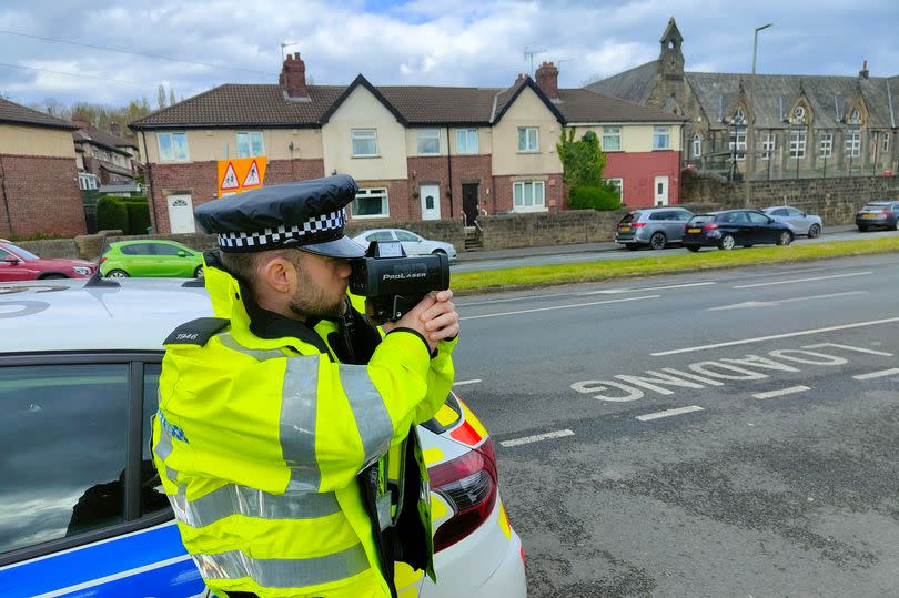 West Yorkshire Police's Roads Policing Unit are carrying out Operation Trimburg to keep people safe -Credit:West Yorkshire Police