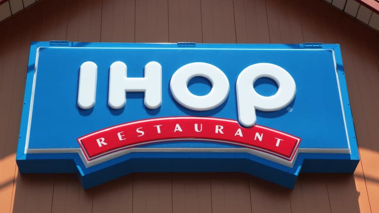 IHOP Restaurant sign