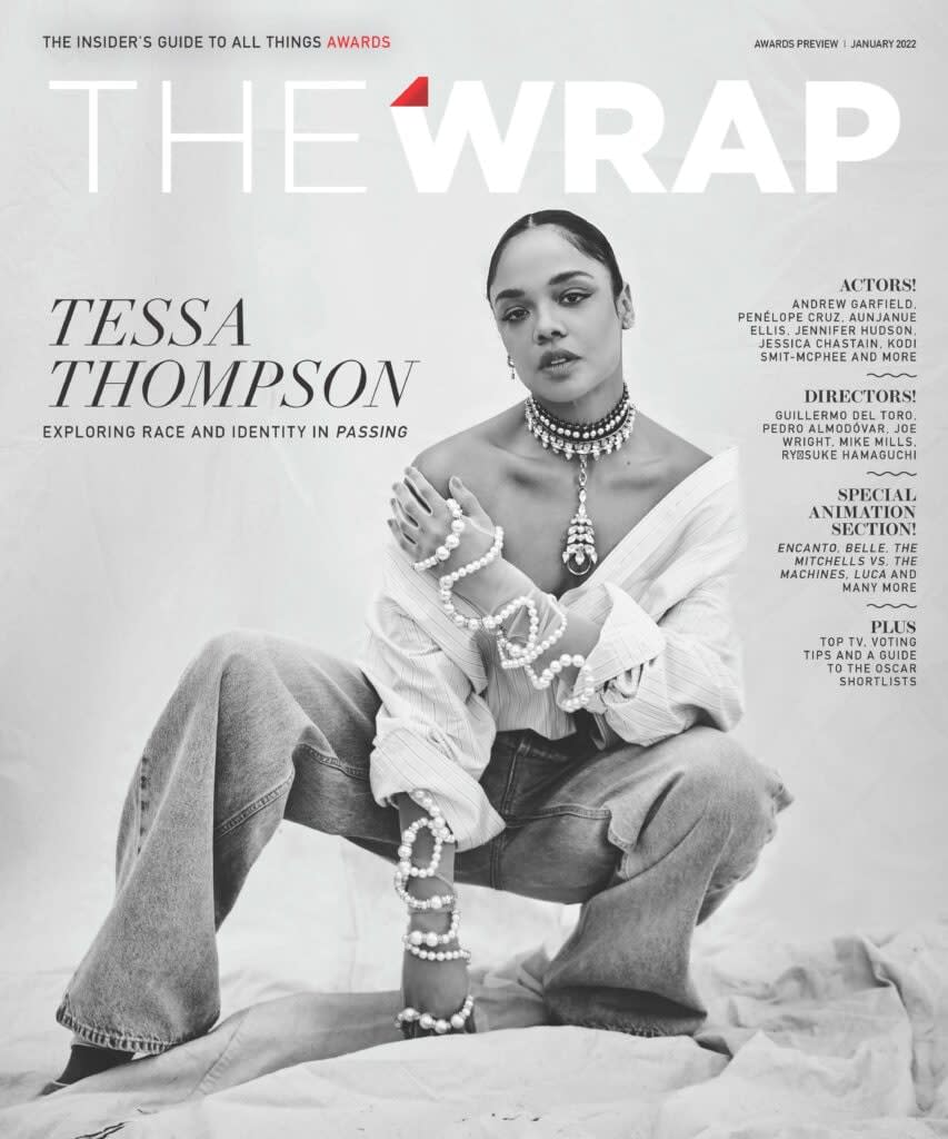 Tessa Thompson Cover of Awards Preview Magazine
