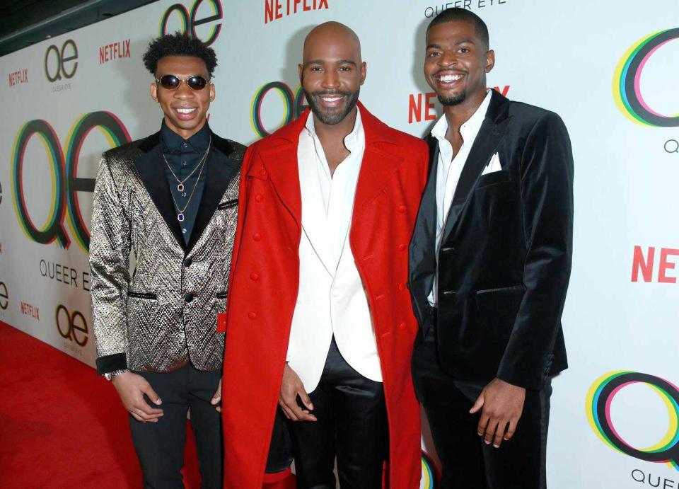 Karamo Brown With His Sons Jason and Chris