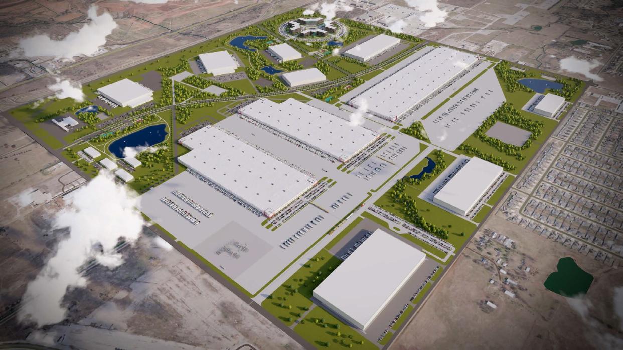 Developers Mark Beffort and Richard Tanenbaum are building manufacturing and warehouse space, offices and retail on a city-controlled industrial reserve at Interstate 240 and S Eastern Avenue called OKC 577.