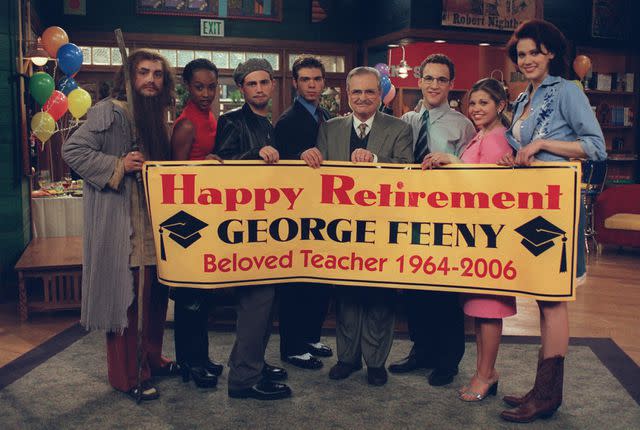 getty William Daniels and the cast of 'Boy Meets World'