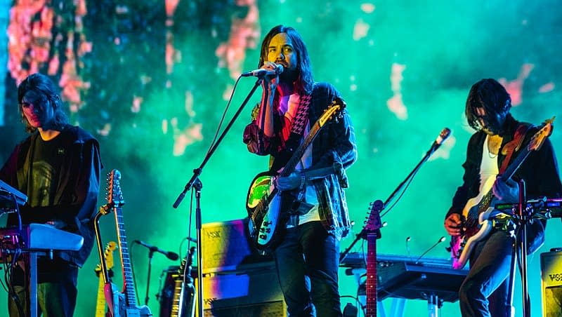 Tame Impala au Flow Festival d'Helsinki, en 2019 - Wiki Commons