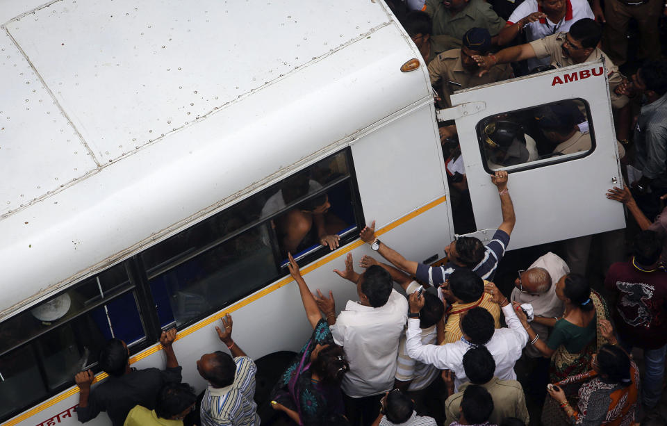 India building collapse