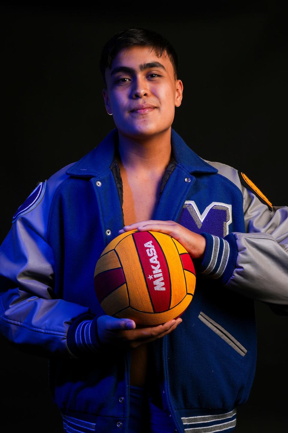 Andrew Wong is a water polo player from McCallum. He compared the sport to basketball because there is always someone impeding your way. For fun, he still likes to build with Legos.