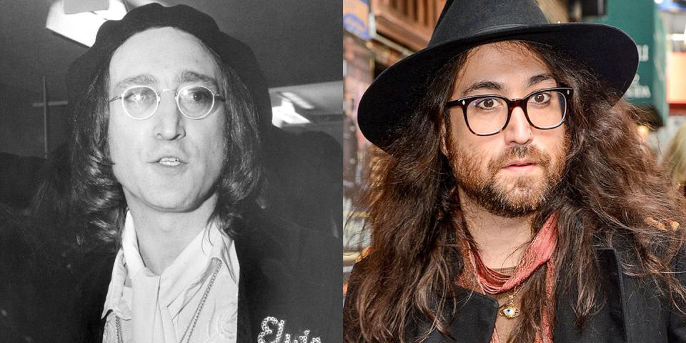 11. John Lennon and Sean Lennon