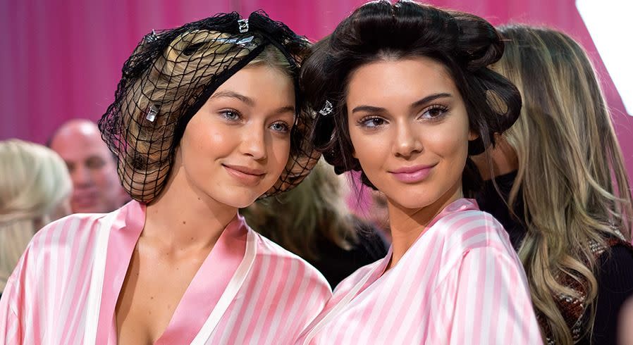 Gigi Hadid and Kendall Jenner. Photo: Getty Images.