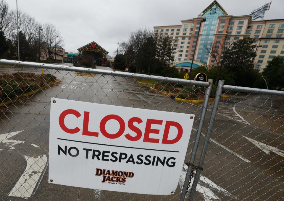 Diamond Jack's is closed in Bossier City.