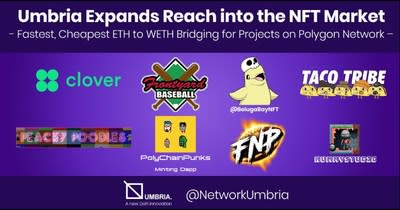 L'Ombrie étend sa portée sur le marché NFT &#x002013 ;  Le pont de Narni fournit le pont ETH à WETH le plus rapide et le moins cher pour les projets sur le réseau Polygon