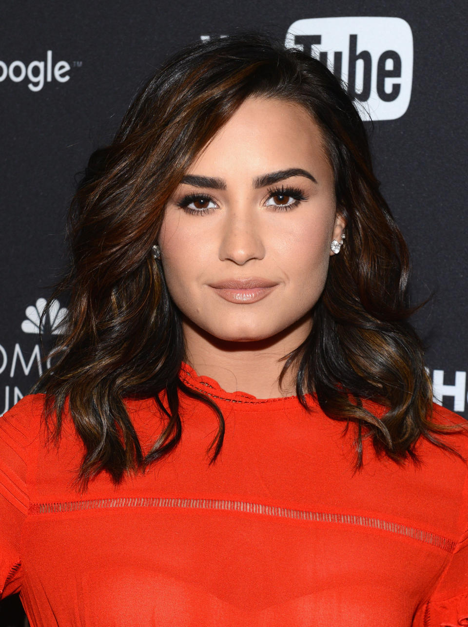 Demi Lovato attends the 2016 Global Citizen Festival In Central Park.