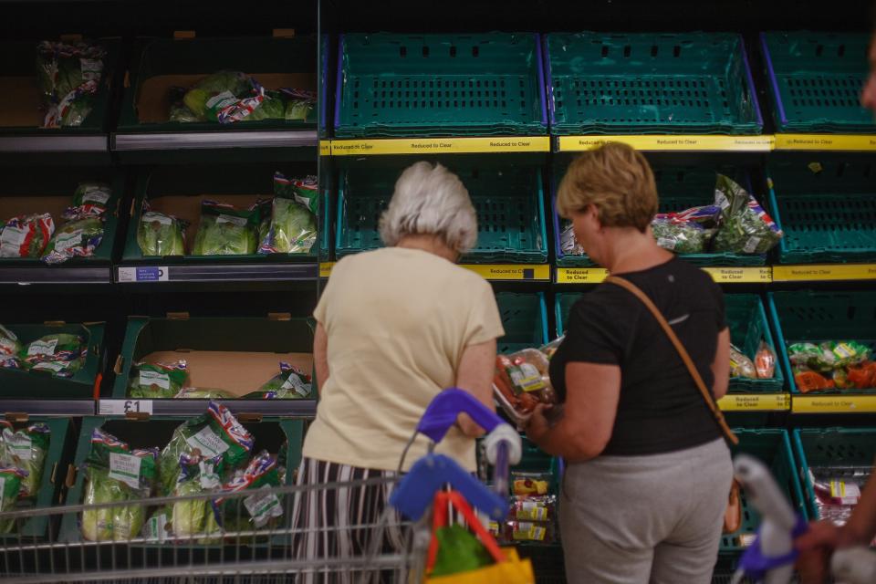 People are spending less on food and missing out on meals amid cost of living crisis. Photo: Tim Ireland/Xinhua via Getty