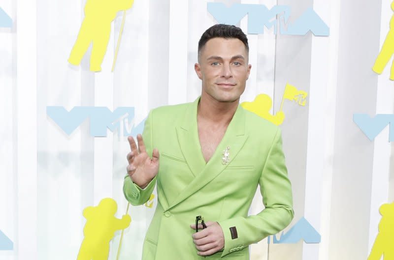 Colton Haynes attends the MTV Video Music Awards in 2022. File Photo by John Angelillo/UPI