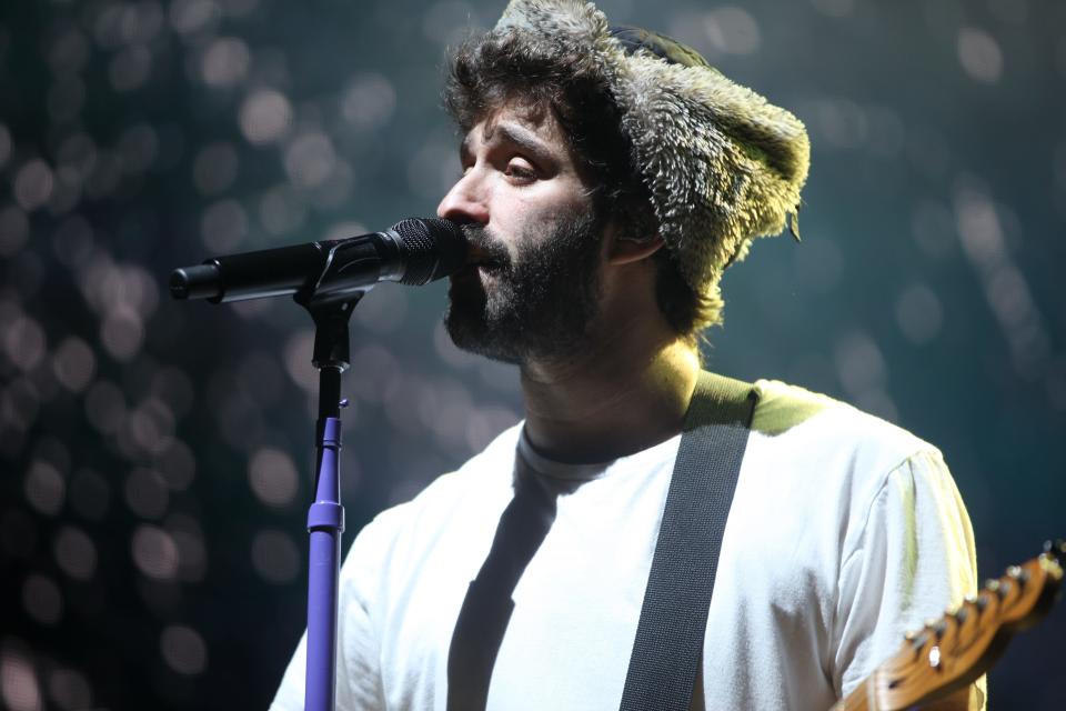 AJR performs at the American Family Insurance Amphitheater in Milwaukee on June 4, 2022.