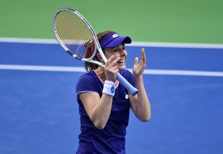 Fed Cup World Group - First Round - Belgium v France