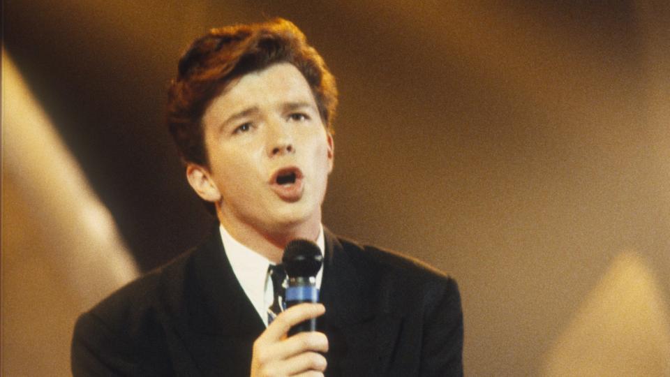Never Gonna Give You Up catapulted Rick Astley to fame in the late 1980s. (Getty)