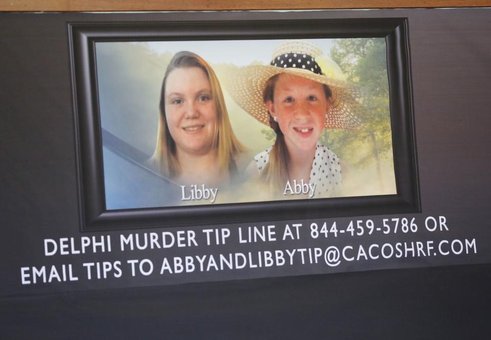 Images of Libby German and Abby Williams, who were killed while hiking the Delphi Historic Trails on Feb. 13, 2017.