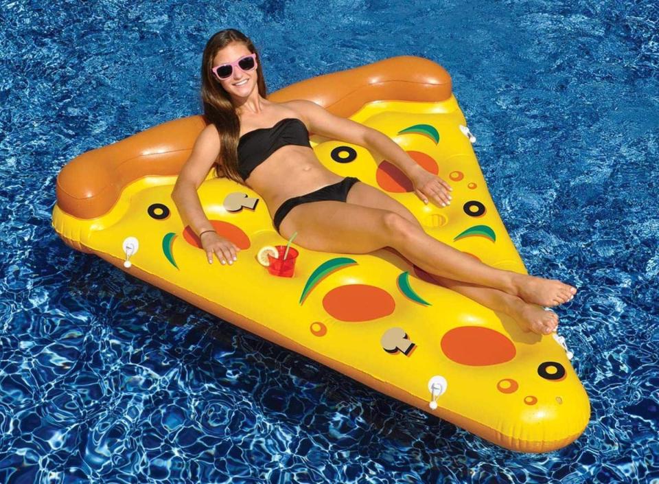 Giant Inflatable Pizza Slice