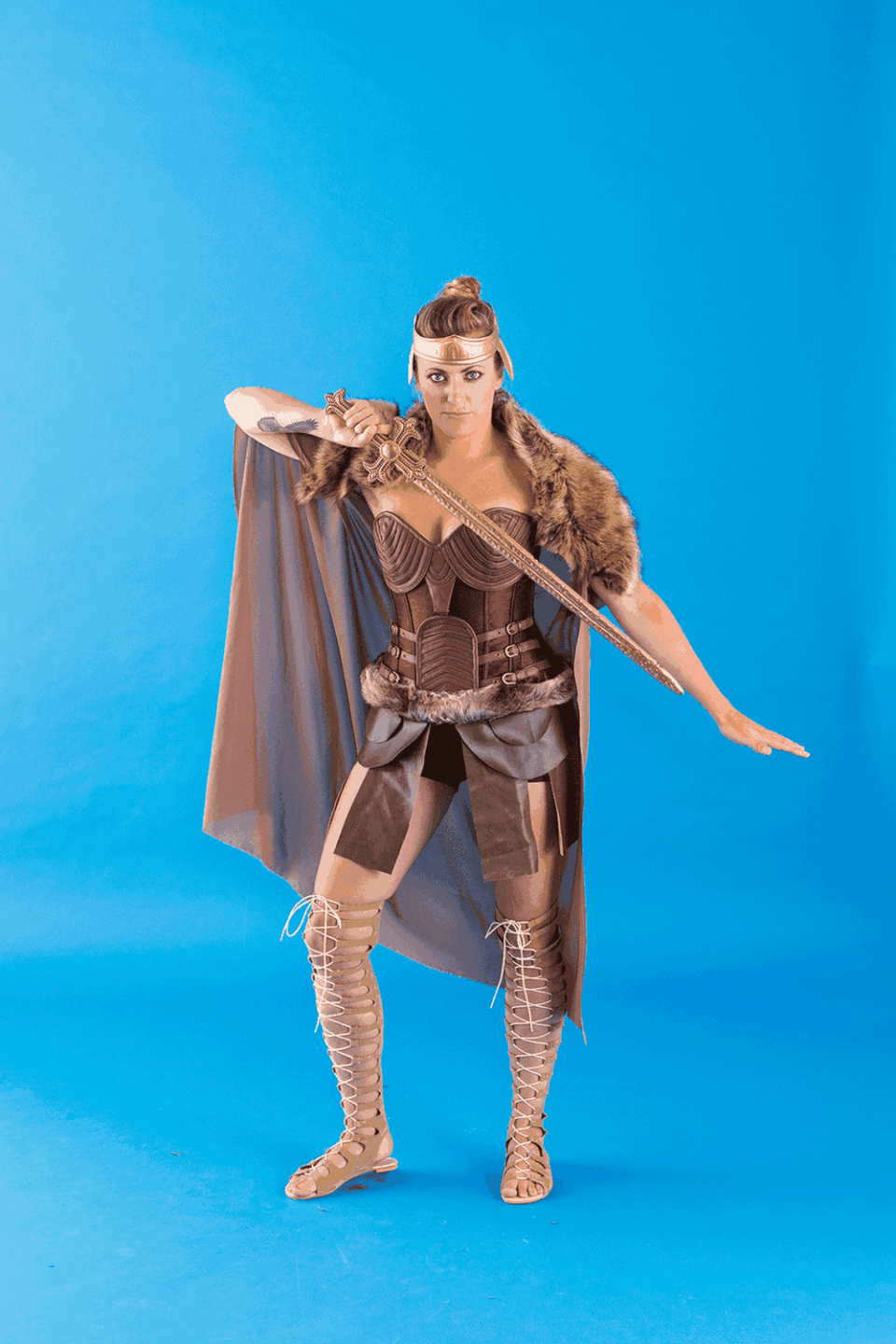 DIY Amazon Woman Halloween Costume
