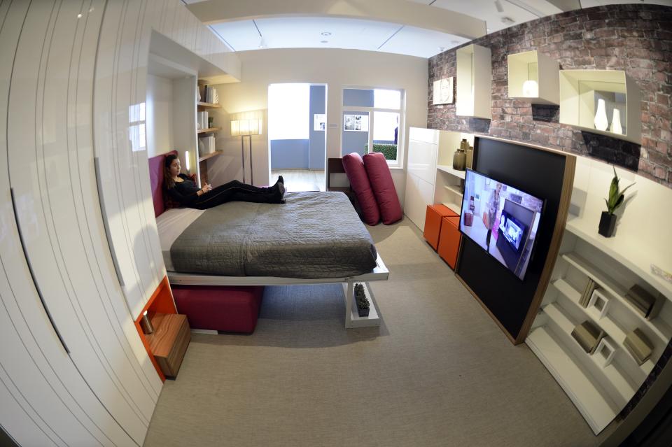 A "micro-unit" at the Museum of the City of New York is pictured in New York, N.Y. in this January 2013 photo. Photo credit: TIMOTHY A. CLARY/AFP/Getty Images