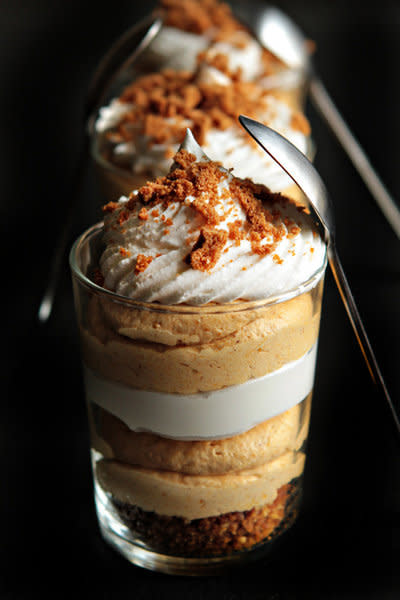 <strong>Get the <a href="http://www.mybakingaddiction.com/pumpkin-cheesecake-trifles/">Simple Pumpkin Cheesecake Trifles recipe</a> by My Baking Addiction</strong>