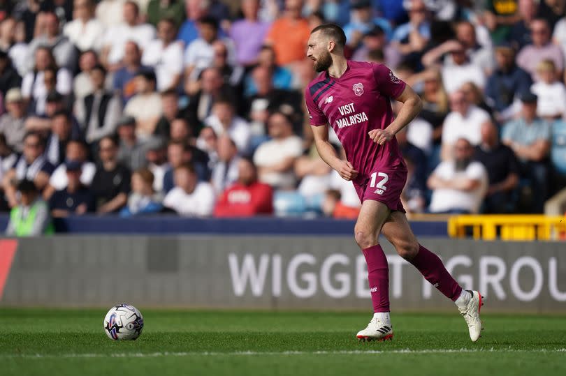 Nat Phillips during the Sky Bet Championship match between Millwall and Cardiff City.