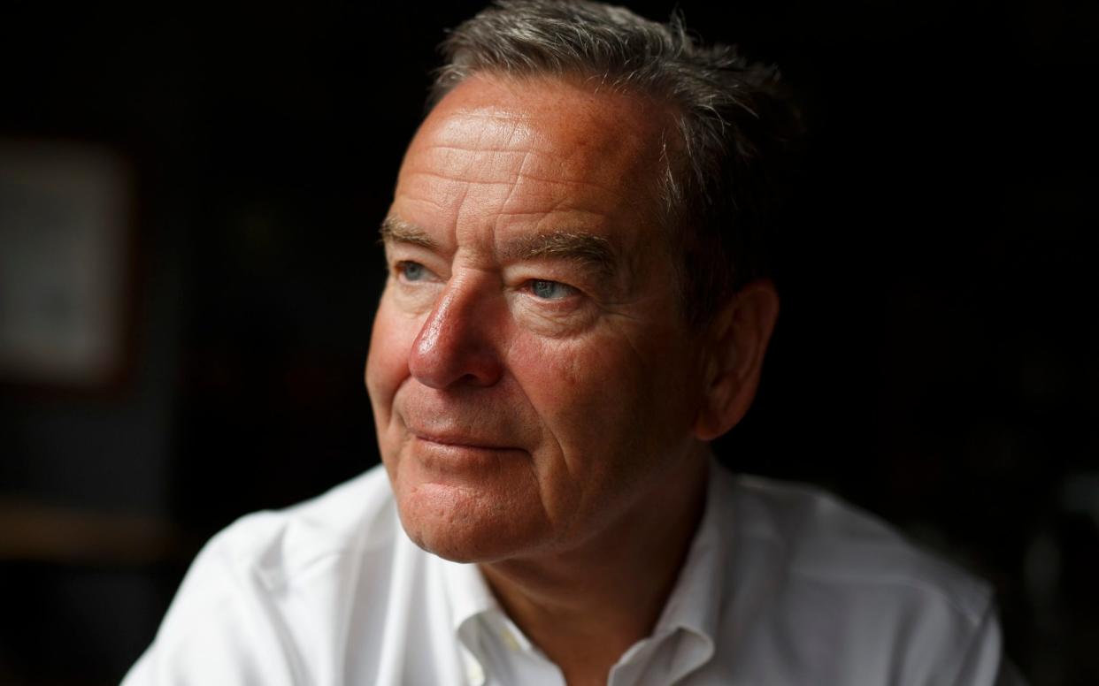 Jeff Stelling, the sports television presenter who currently presents Gillette Soccer Saturday for Sky Sports, poses for a portrait at the Westgate pub near his home in Winchester on September 7th, 2020 in Hampshire, England