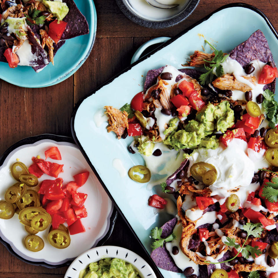 Pulled Pork Barbecue Nachos