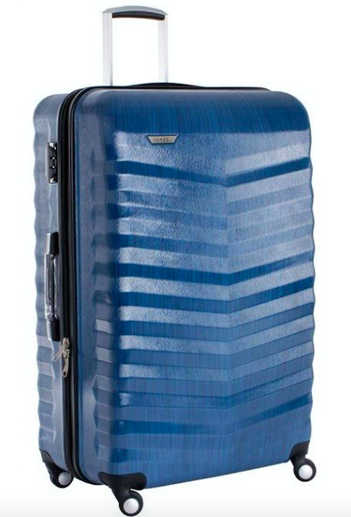 Police released a replica of the blue suitcase that was seen with Salman Abedi (PA)