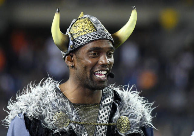 Randy Moss entering Vikings Ring of Honor