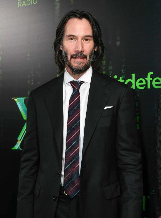 Actor Keanu Reeves attends "The Matrix Resurrections" Red Carpet U.S. Premiere Screening at The Castro Theatre on December 18, 2021 in San Francisco, California.