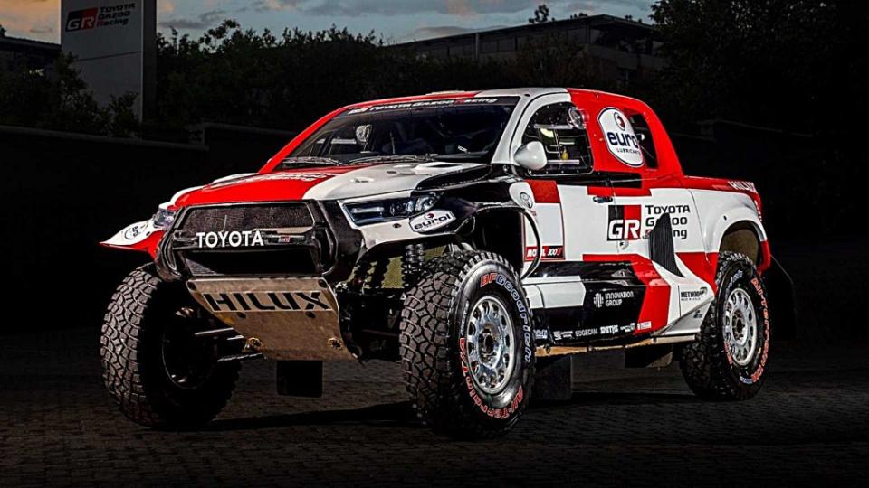 TOYOTA前進2022達卡拉力大賽，GR DKR Hilux T1+賽車公布最新塗裝