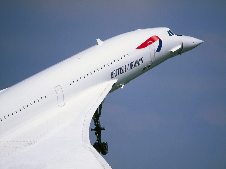 British Airways Concorde.