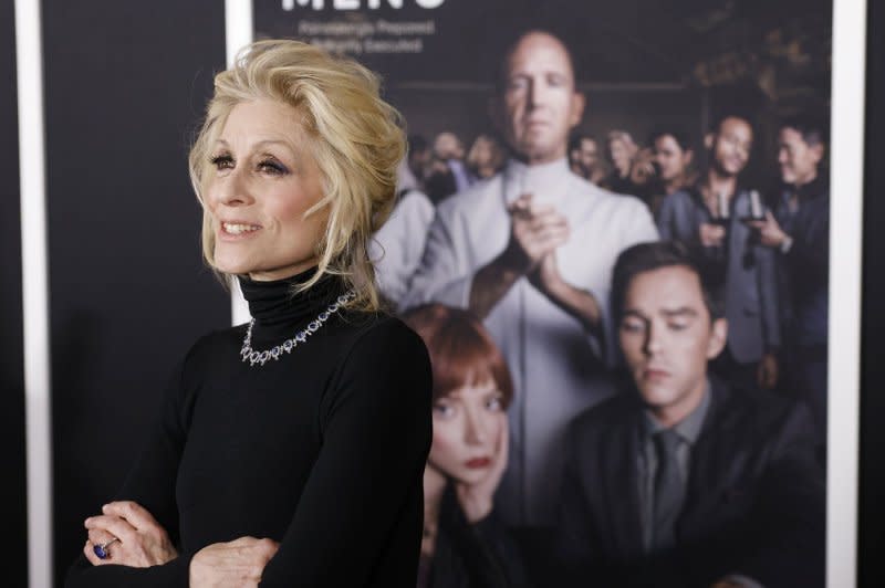 Judith Light arrives on the red carpet at "The Menu" premiere at AMC Lincoln Square Theater on November 14, 2022 in New York City. The actor turns 75 on February 9. File Photo by John Angelillo/UPI