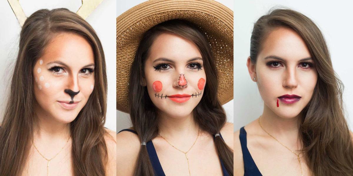 simple zombie makeup tutorial