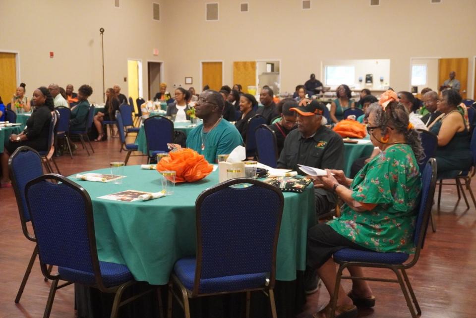 The Alachua County chapter of the Florida A&M University National Alumni Association hosted its annual scholarship celebration at Springhill Baptist Church at 120 SE Williston Road on Saturday.
(Credit: Photo provided by Voleer Thomas)