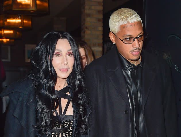 Cher and Alexander Edwards are seen on November 02, 2022 in Los Angeles. (Photo: joce zerojack/Bauer-Griffin via Getty Images)