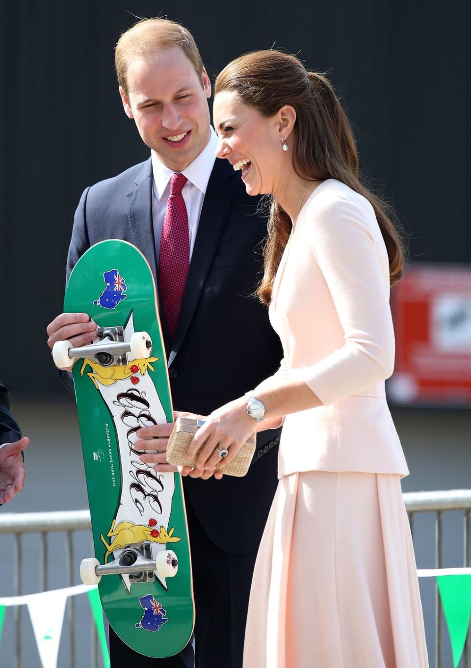 "Oh honey, you cannot ride that skateboard."