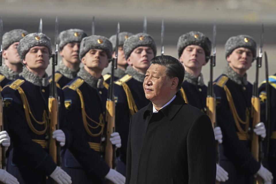 Russia China (Ilya Pitalev / Sputnik via AP)