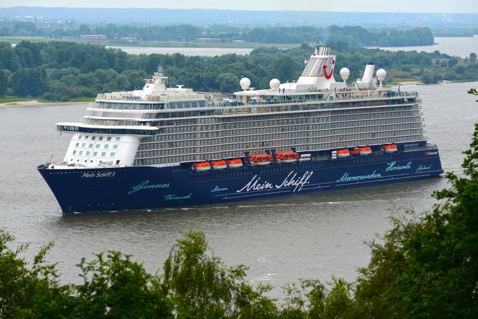 Pictured here is TUI Cruises' Mein Schiff 3, which has minor differences compared to the Mein Schiff 6.