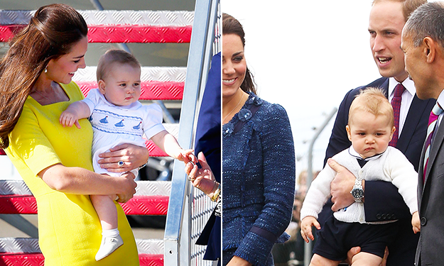 Prince George is not amused