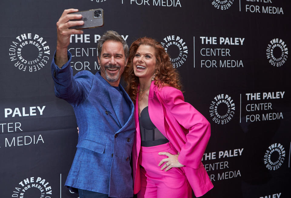 Eric McCormack and Debra Messing