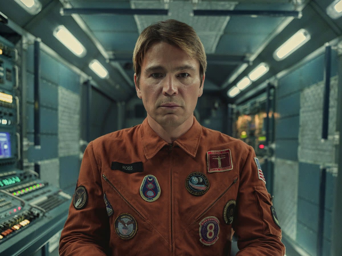 Spaceman: Hartnett in the new season of Netflix’s ‘Black Mirror’ (Nick Wall/Netflix)