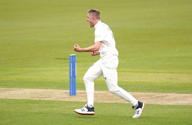 Olly Stone got the best of his personal battle with Bairstow.