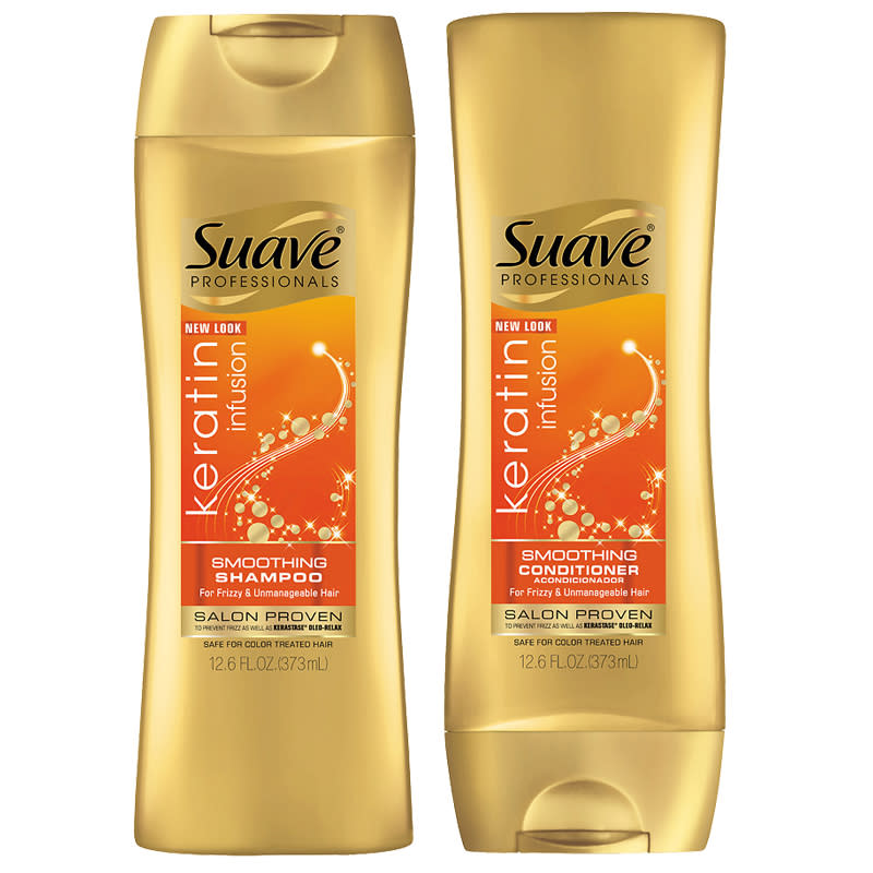 Suave Professionals Keratin Infusion Smoothing Shampoo And Conditioner