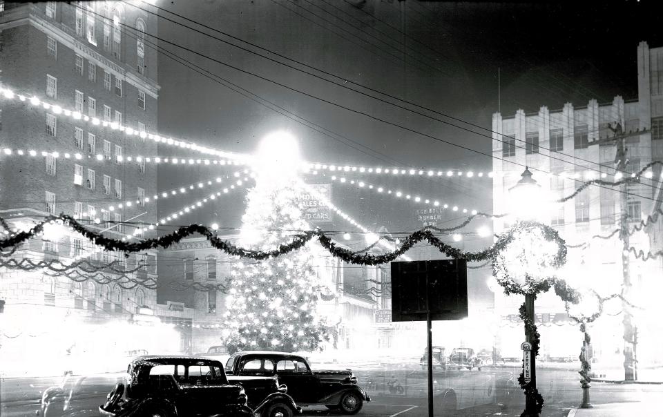 Downtown Hagerstown was ablaze with light during the Christmas seasons of the 1930s. Carrie Hawbecker Lowman moved to Washington County with her husband Howard during that decade.