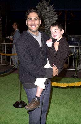 Jonathan Penner hauls his kid off to see the new Grinch at the Universal Amphitheatre premiere of Universal's Dr. Seuss' How The Grinch Stole Christmas